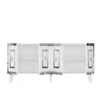 Konsolbord Hanah Home Karya Vit Silver Spånskiva 150x40x79 cm - Byråer och skåp - 8684282612605 - 9