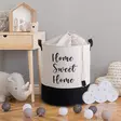 Filtkorg Aberto Design YLC412 Vit Polyester Bomull 37x40 cm - Förvaringslådor och korgar - 8684282554875 - 2