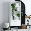Bokhylla Hanah Home Spica Vit Spånskiva 60x175x30 cm - Bokhyllor - 8683342978705 - 2