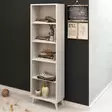 Bokhylla Hanah Home Potena Vit Spånskiva 50x162x25 cm - Bokhyllor - 8681875078435 - 3