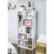 Bokhylla Hanah Home Zep Vit Spånskiva 90x183,6x29,5 cm - Bokhyllor - 8681181980385 - 2