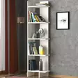 Bokhylla Hanah Home Perla Vit Spånskiva 48,5x170x22 cm - Bokhyllor - 8681875215175 - 1
