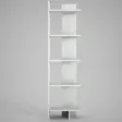 Bokhylla Hanah Home Perla Vit Spånskiva 48,5x170x22 cm - Bokhyllor - 8681875215175 - 4