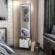 Sminkbord Hanah Home Elegante Vit Spånskiva 41x170x35 cm - Toalettbord - 8684282259145 - 2