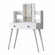 Sminkbord Hanah Home BJ102 Vit Spånskiva 103x111,8x40 cm - Toalettbord - 8683743764655 - 1