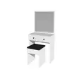 Sminkbord Hanah Home Felix Vit Spånskiva 65x139x35 cm - Toalettbord - 8684282460275 - 10