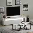 TV-bänk Hanah Home Beliz Vit Spånskiva 192x53x37 cm - Möbler - 8683742131175 - 5