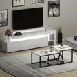 TV-bänk Hanah Home Beliz Vit Spånskiva 192x53x37 cm - Möbler - 8683742131175 - 3