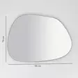 Spegel Hanah Home Soho Ayna Vit MDF 75x58x2,2 cm - Speglar - 8682870558755 - 11
