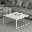 Soffbord Hanah Home Loni Vit Spånskiva 90x42x90 cm - Soffbord - 8684282259275 - 3
