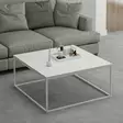 Soffbord Hanah Home Loni Vit Spånskiva 90x42x90 cm - Soffbord - 8684282259275 - 2