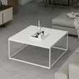 Soffbord Hanah Home Loni Vit Spånskiva 90x42x90 cm - Soffbord - 8684282259275 - 4