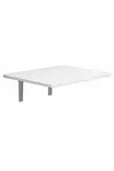 Fällbord Hanah Home Nur Vit Spånskiva 60x1,8x50 cm - Bord - 8681875302875 - 1