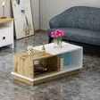 Soffbord Hanah Home Viyana Vit Spånskiva 90x36x45 cm - Soffbord - 8683743316175 - 2