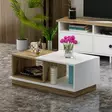 Soffbord Hanah Home Viyana Vit Spånskiva 90x36x45 cm - Soffbord - 8683743316175 - 3