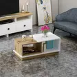 Soffbord Hanah Home Viyana Vit Spånskiva 90x36x45 cm - Soffbord - 8683743316175 - 4