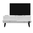 TV-bänk Hanah Home Tarab Vit Spånskiva 120x30x50 cm - TV-bänkar - 8683742102205 - 5