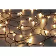 Valoketju 120 LED lämmin valkoinen musta johto Finnlumor - Tunnelmallinen lämminvalkoinen valosarja sisä- ja ulkokäyttöön (11,9 m, IP44) - Ljusslingor - 6410416424385 - 2