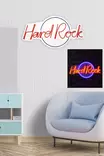 Led Väggdekor Wallity Hard Rock Blå Röd Plast 32x60 cm - Ljussmycken och ljusfigurer - 8683342865265 - 5