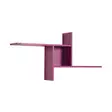 Vägghylla Hanah Home Raf04Uu1 Lila Spånskiva 100x50x18 cm - Vägghyllor - 8684282333425 - 1