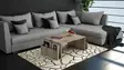 Soffbord Hanah Home Magazin Valnöt Spånskiva 95x36,8x60 cm - Soffbord - 8681181613535 - 2