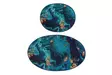 Badrumsmatta Set Mijölnir Flerfärgad 100% Polyester Antibakteriell Halkfri 50x60 cm & 60x100 cm - Badrumsmattor och våtrumsmattor - 8681875666335 - 5