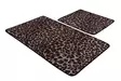 Badrumsmatta Set Mijölnir Flerfärgad Antibakteriell Halkfri 100% Polyester 50x60 cm & 60x100 cm - Badrumsmattor och våtrumsmattor - 8682870914865 - 1
