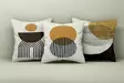 Kuddfodral Set Aberto Design Asr_plw25 Flerfärgad Bomull Polyestermix 43x43 cm - Prydnadskuddar - 8684283661565 - 2