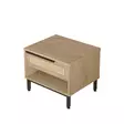 Sängbord Hanah Home On14 Su Valnöt Spånskiva 53,6x42,4x44,5 cm - Nattduksbord - 8684282369585 - 1