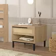 Sängbord Hanah Home On14 Su Valnöt Spånskiva 53,6x42,4x44,5 cm - Nattduksbord - 8684282369585 - 4