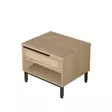 Sängbord Hanah Home On14 Su Valnöt Spånskiva 53,6x42,4x44,5 cm - Nattduksbord - 8684282369585 - 6