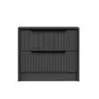 Sängbord Hanah Home Kale Luxe Soft Antracit Spånskiva 45x53x45 cm - Nattduksbord - 8684282702795 - 4
