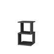 Sängbord Hanah Home Carter Antracit Spånskiva 29,6x29,6x49,4 cm - Nattduksbord - 8683743120185 - 1