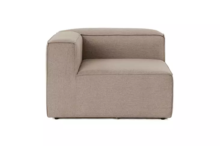 Fåtölj Atelier del Sofa Fora L1 Brun Linne 107x105x66 cm - Soffor - 8684282422365 - 1