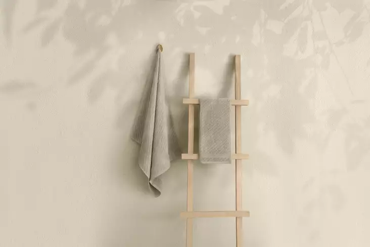 Badrumshandduk Set Mijölnir Beige 100% Bomull 50x90 cm & 90x150 cm - Handdukar - 8683743314355 - 1