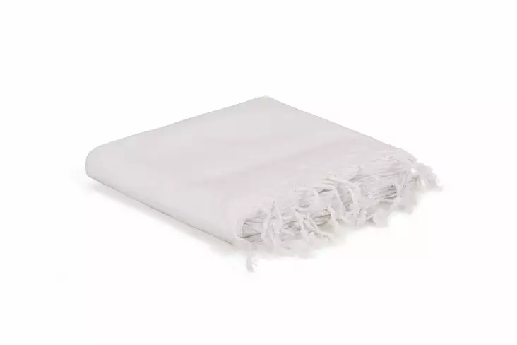 Fouta Mijölnir Vit 100% Bomull Hög Vattenabsorption 100x150 cm - Handdukar - 8683342756785 - 1