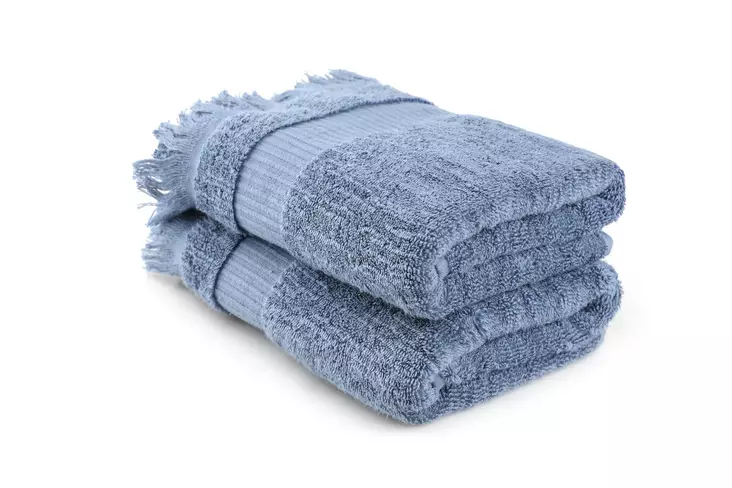 Handduk Set Mijölnir Blå 100% Bomull 50x90 cm - Handdukar - 8684282296225 - 1