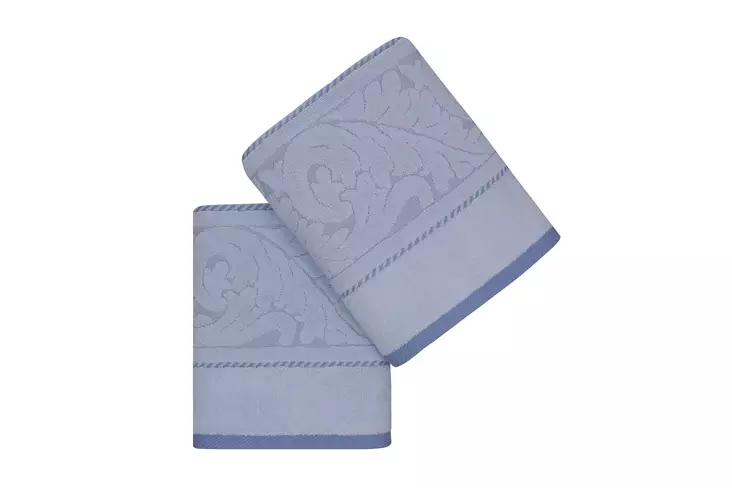 Tvätthandduk Set Mijölnir Blå 100% Bomull 50x90 cm & 50x90 cm - Handdukar - 8681181916155 - 1