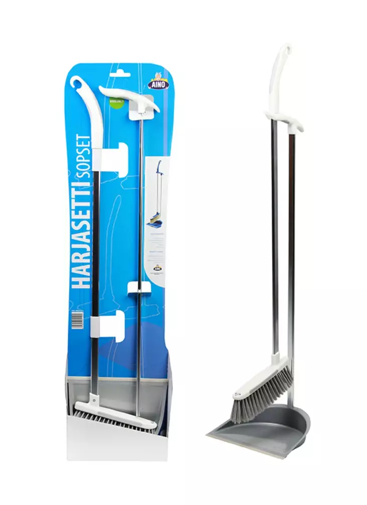 Aino vaihtoharjasetti metalli - Städredskap - 6416096011495 - 1