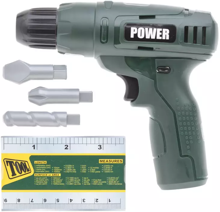 Skruvdragare batteridriven - Barnverktyg och yrkesleksaker - 6410412962805 - 1