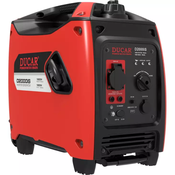 Aggregaatti Ducar D2000iS 1800 W generaattori - Elverk - 6438014227245 - 1