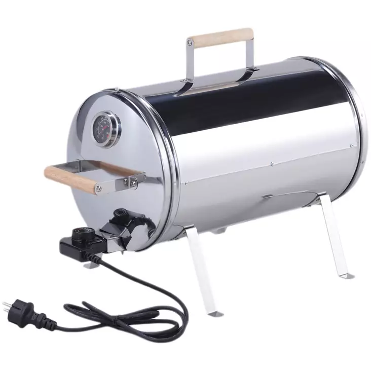 Elektrisk Rök med Termostat 1100W - Rökar - 6418536012215 - 1