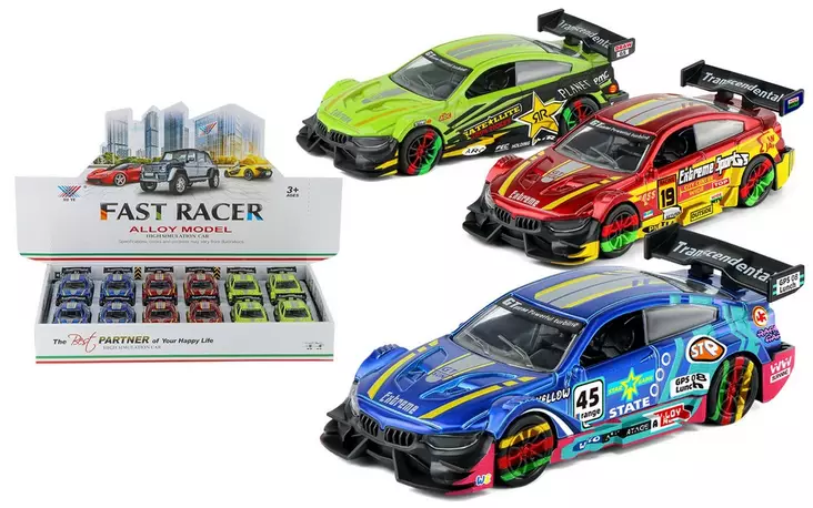 Fast Racer ralliauto - Småbilar - 6438484012815 - 1