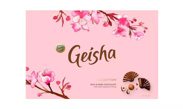 Geisha Selection suklaakonvehti 200 g - Choklad - 6416453025905 - 1