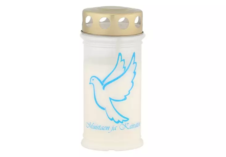 Hautakynttil=C3=A4 tekstill=C3=A4 65h Suomi 1 - Ljus och lyktor - 6410413236745 - 1