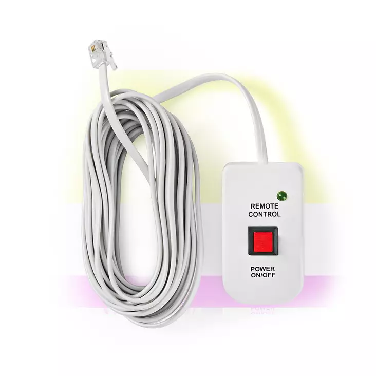 Power Inverter Fjärrkontroll | 5.00 m | RJ10 | Vit - Inverterare och strömomvandlare - 5412810300785 - 1