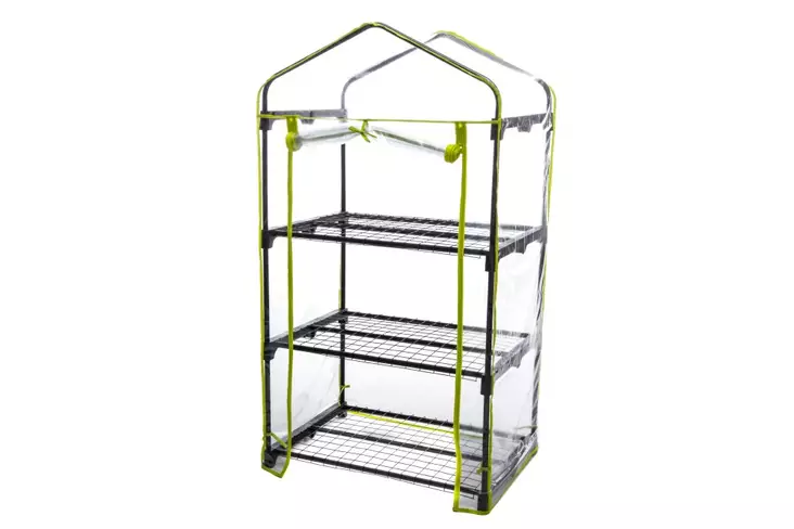 Växthus 3-plan grönt - Växthus - 6410412746085 - 1