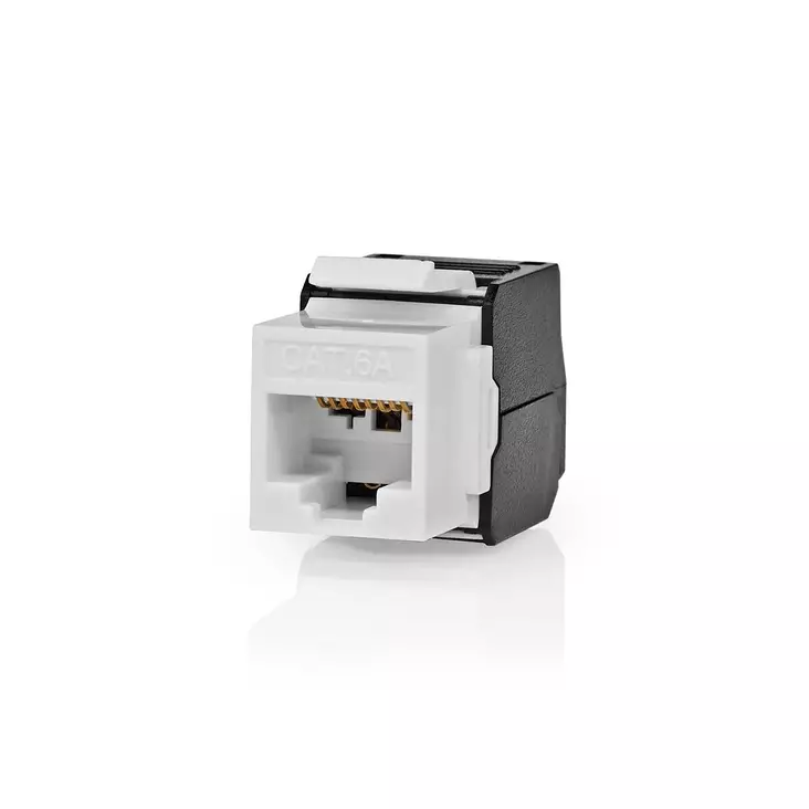 Keystone | CAT6a | RJ45 Hona | U/UTP | ABS | Låda - Dator och nätverk - 5412810424795 - 1