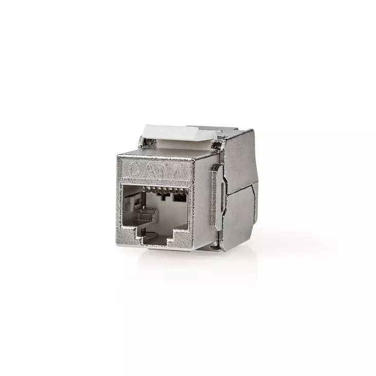 Keystone | CAT7 / Keystone | RJ45 Hona | S/FTP | Metall | Låda - Dator och nätverk - 5412810424825 - 1