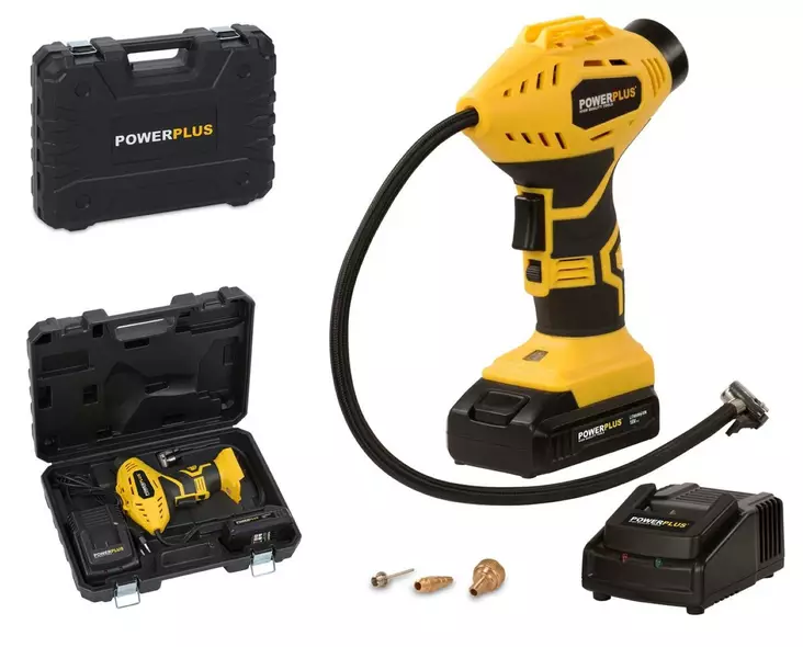 Kompressori akulla 18V Powerplus - Batterispecialverktyg - 5400338067075 - 1